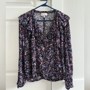 Joie Multicolor Floral Blouse